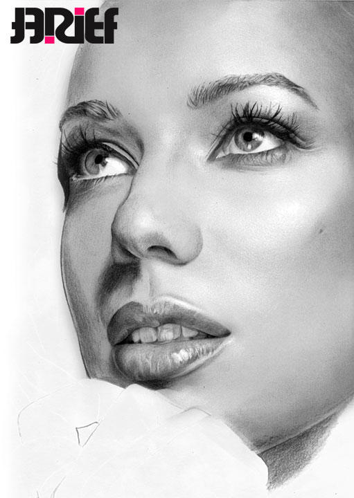 Unfinished Leona Lewis Drawing By Riefra On Deviantart