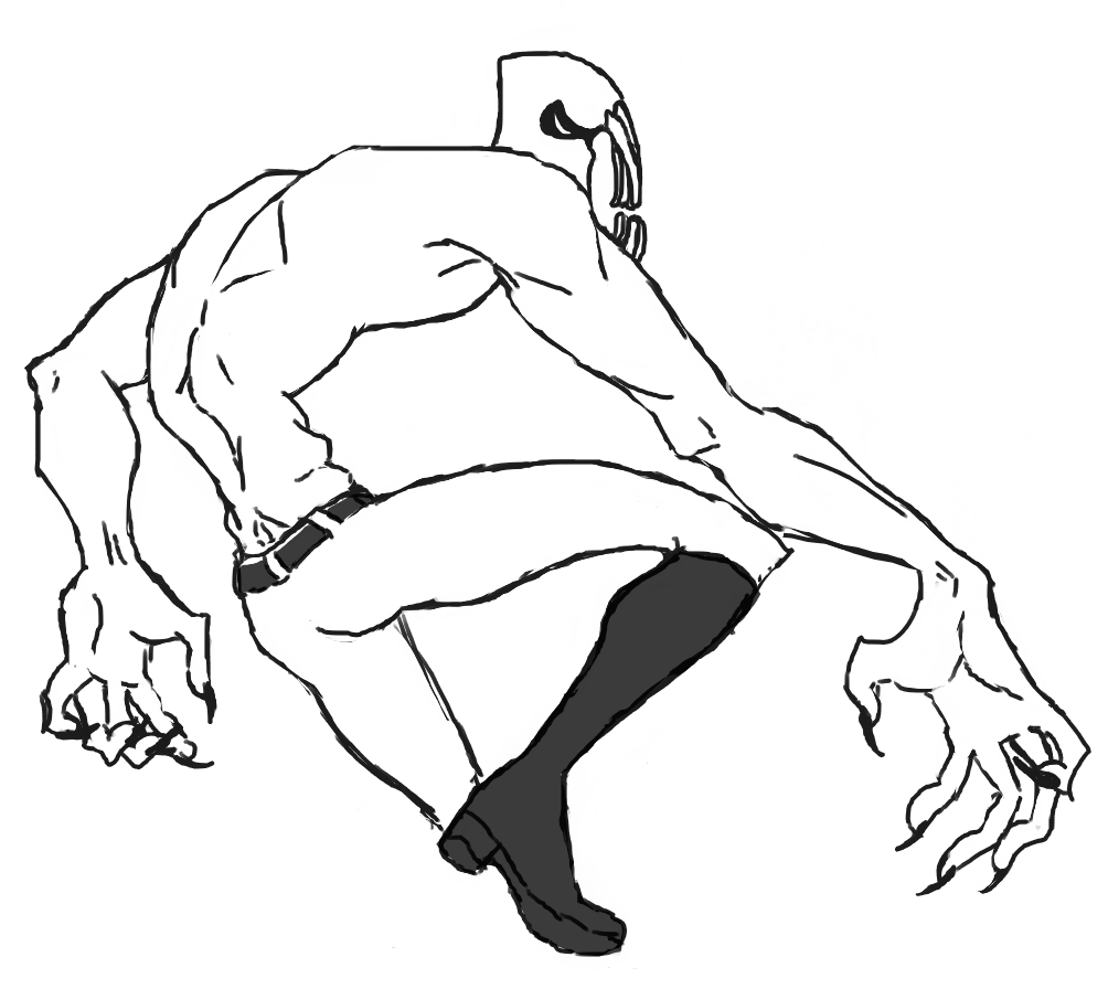 Dedan strikin' a pose