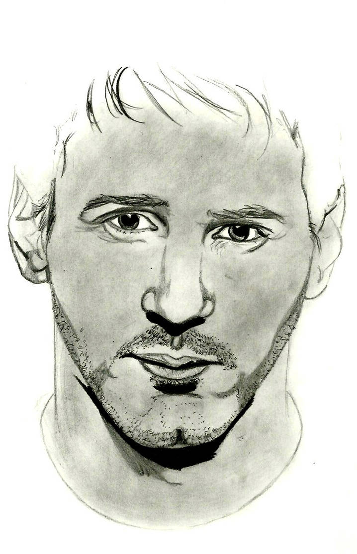 Messi sketch by feliperatinho on DeviantArt