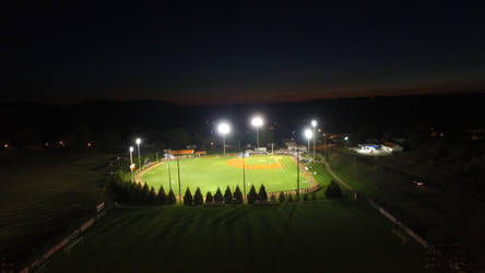 Drone Pic of Jacksonville State University's baseb