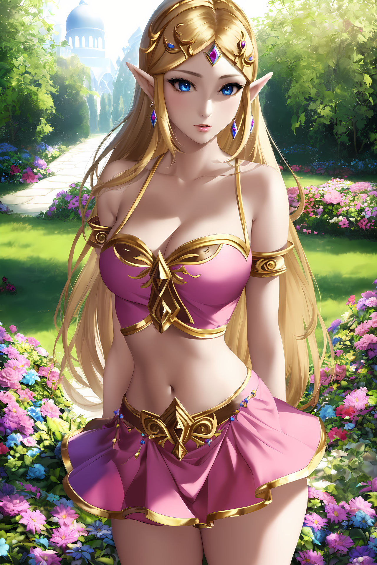 princess zelda by AiArtShines on DeviantArt