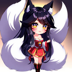 Chibi Ahri From League Of Legends