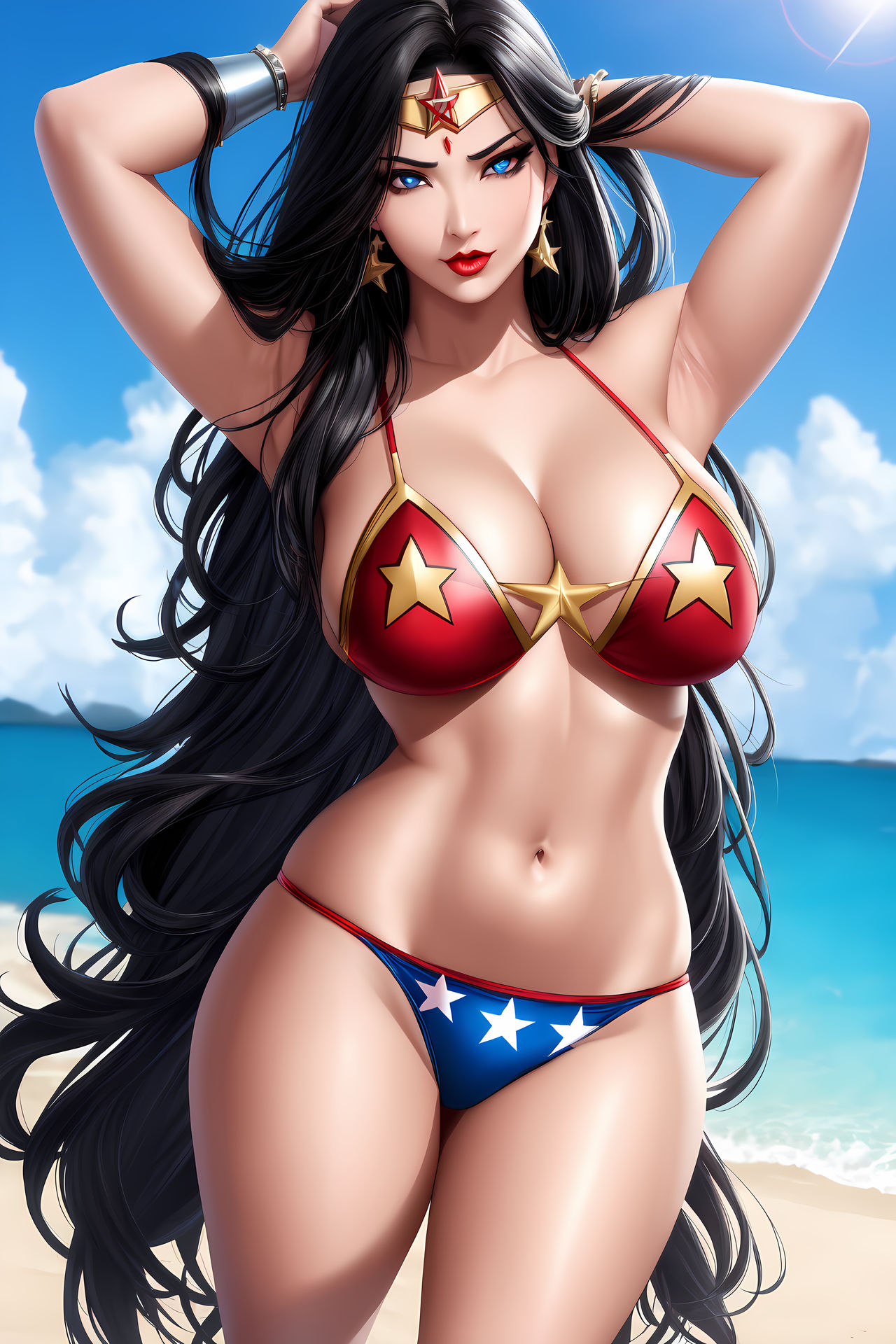 Bikini Wonder Woman By Taiyohae On DeviantArt bikini-wonder-woman-by-taiyohae-on-deviantart