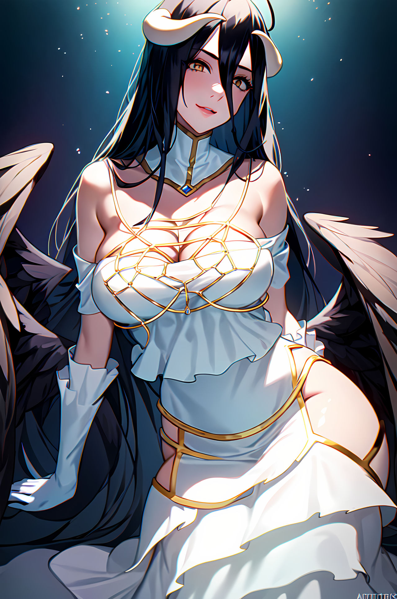 Albedo From Overlord By AiArtShines On DeviantArt albedo-from-overlord-by-aiartshines-on-deviantart