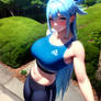 Sporty Goddess Aqua