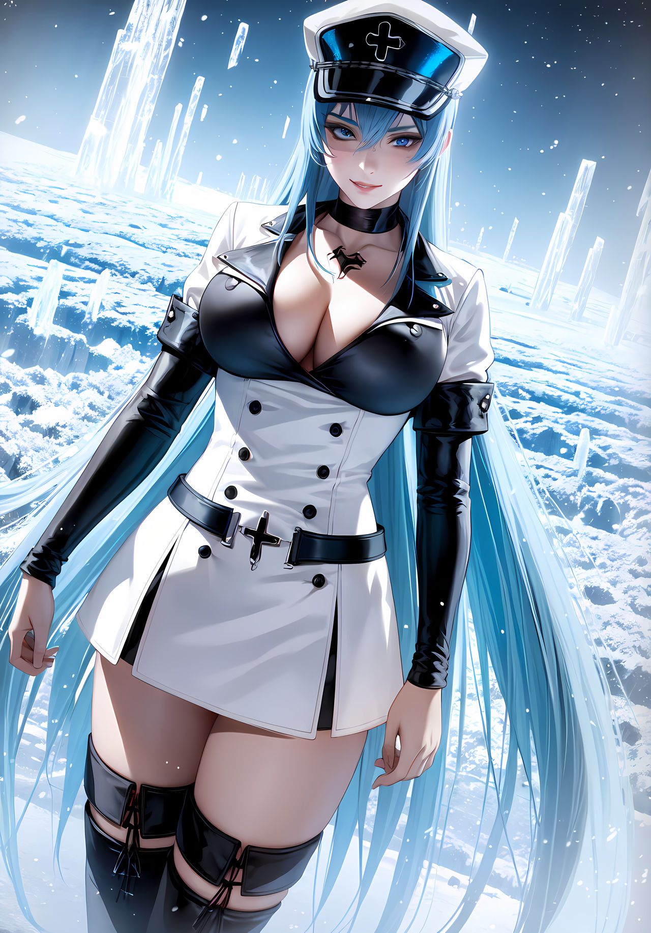 Esdeath Akame Ga Kill By AiArtShines On DeviantArt esdeath-akame-ga-kill-by-aiartshines-on-deviantart