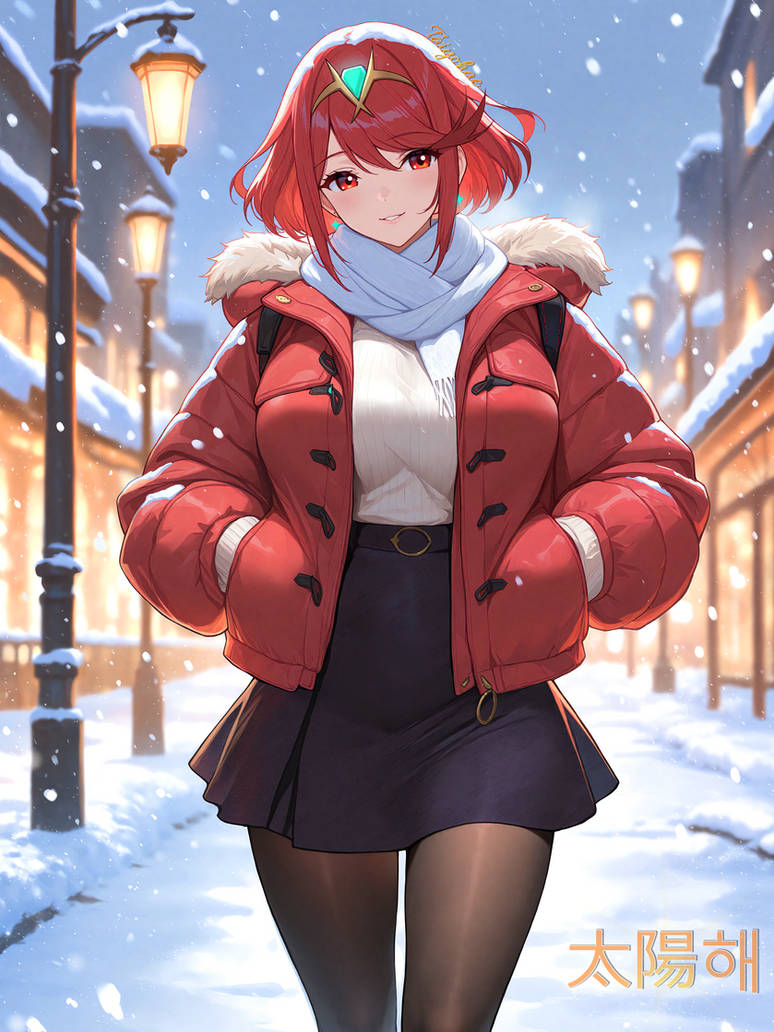 Pyra Raijin44 Pyra Was Already Waiting On You! by Taiyohae on DeviantArt