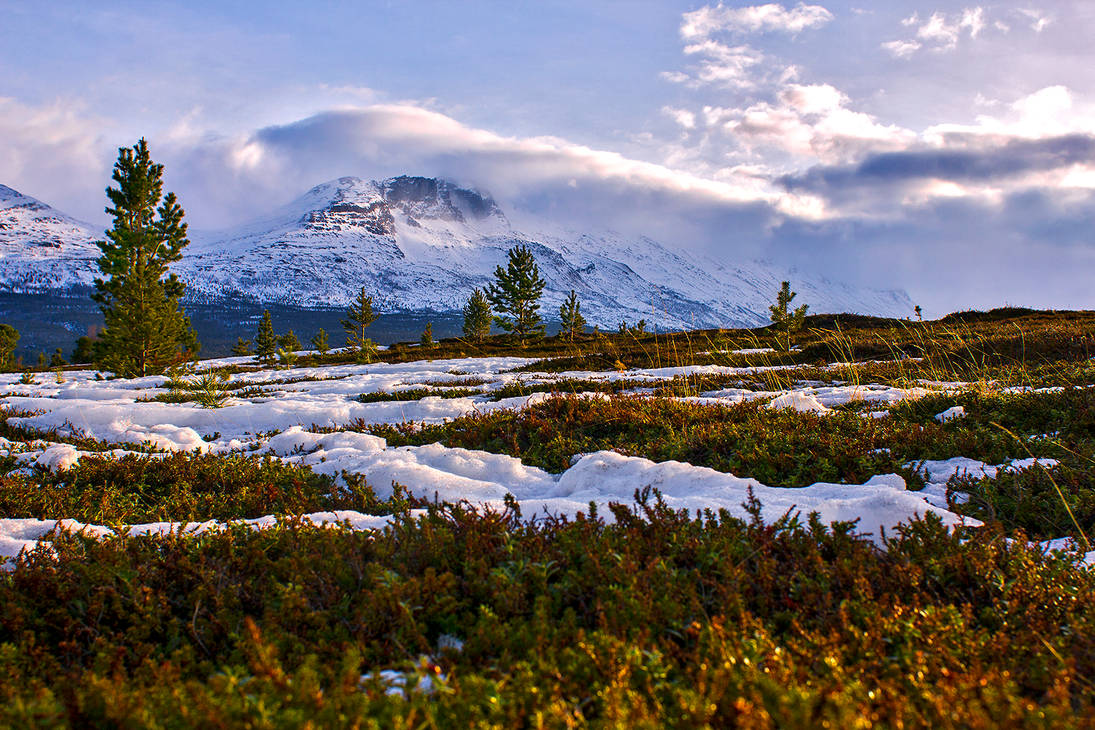 Storfjord springtime by villekroger