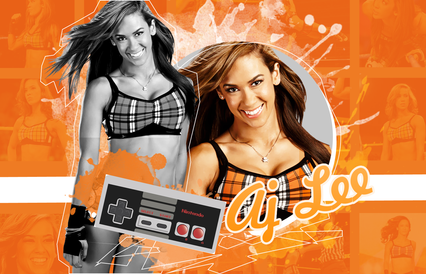 WWE Diva AJ Wallpaper