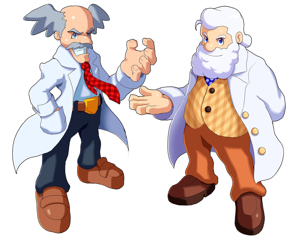 Dr. Wily and Dr. Light