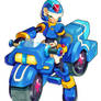 MMZX Ultimus- The Blue Mega Man