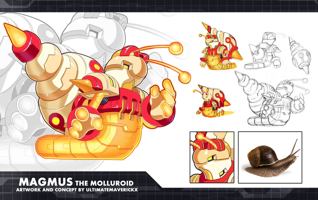 Magmus Lock MMZX Ultimus- Magmus the Molluroid by ultimatemaverickx on DeviantArt