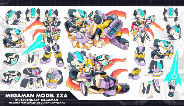 MMZX Ultimus- Megaman Model ZXA Concept