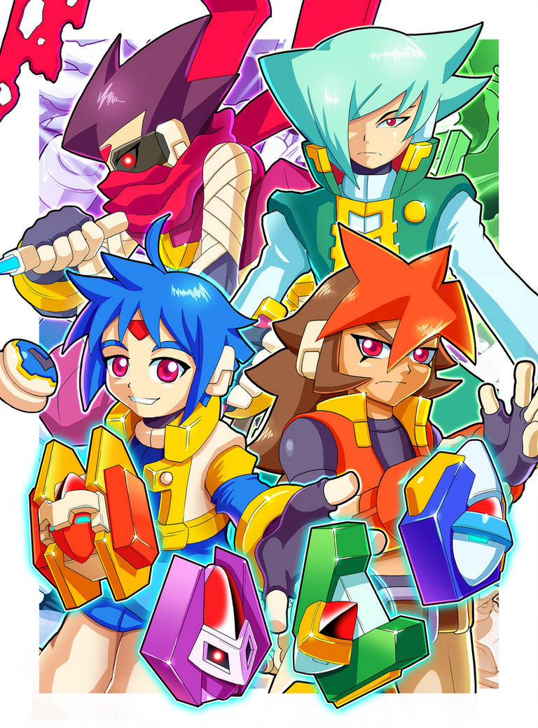 Mega Men by ultimatemaverickx on DeviantArt