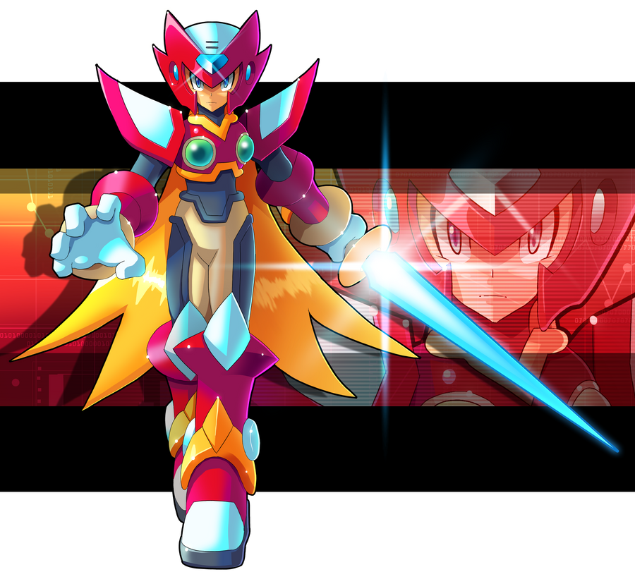 Commission: Zero (X series) and Zero.EXE Fusion by ultimatemaverickx on ...