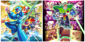 MMX 1-8: The Collection Vinyl OST Box Arts