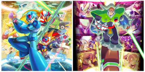 MMX 1-8: The Collection Vinyl OST Box Arts