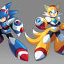 Mega Sonic - Mega Tails - Mega Knuckles