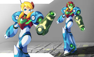 Alia - Metroid Dread Power Suit Armor