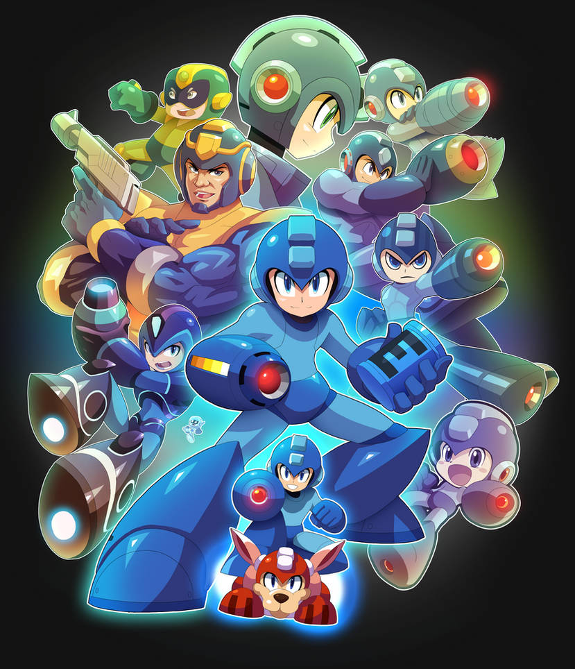Mega Men by ultimatemaverickx on DeviantArt