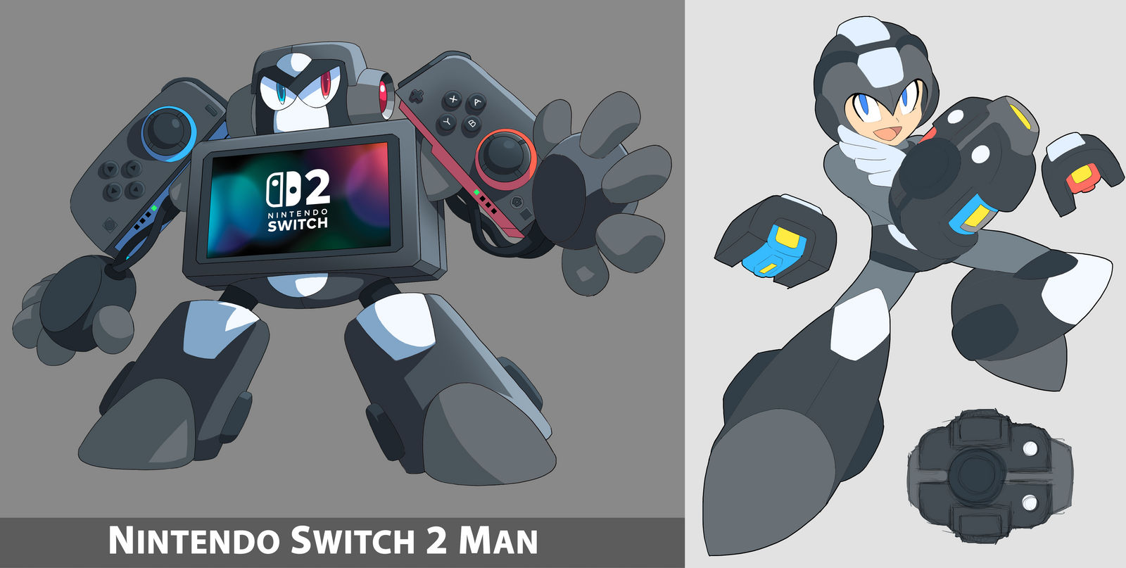 Nintendo Man Nintendo Switch 2 Man by ultimatemaverickx on DeviantArt