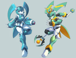 Model Jenny Normal and Cluster/Maverick version