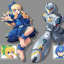 Pragmata x Megaman V2
