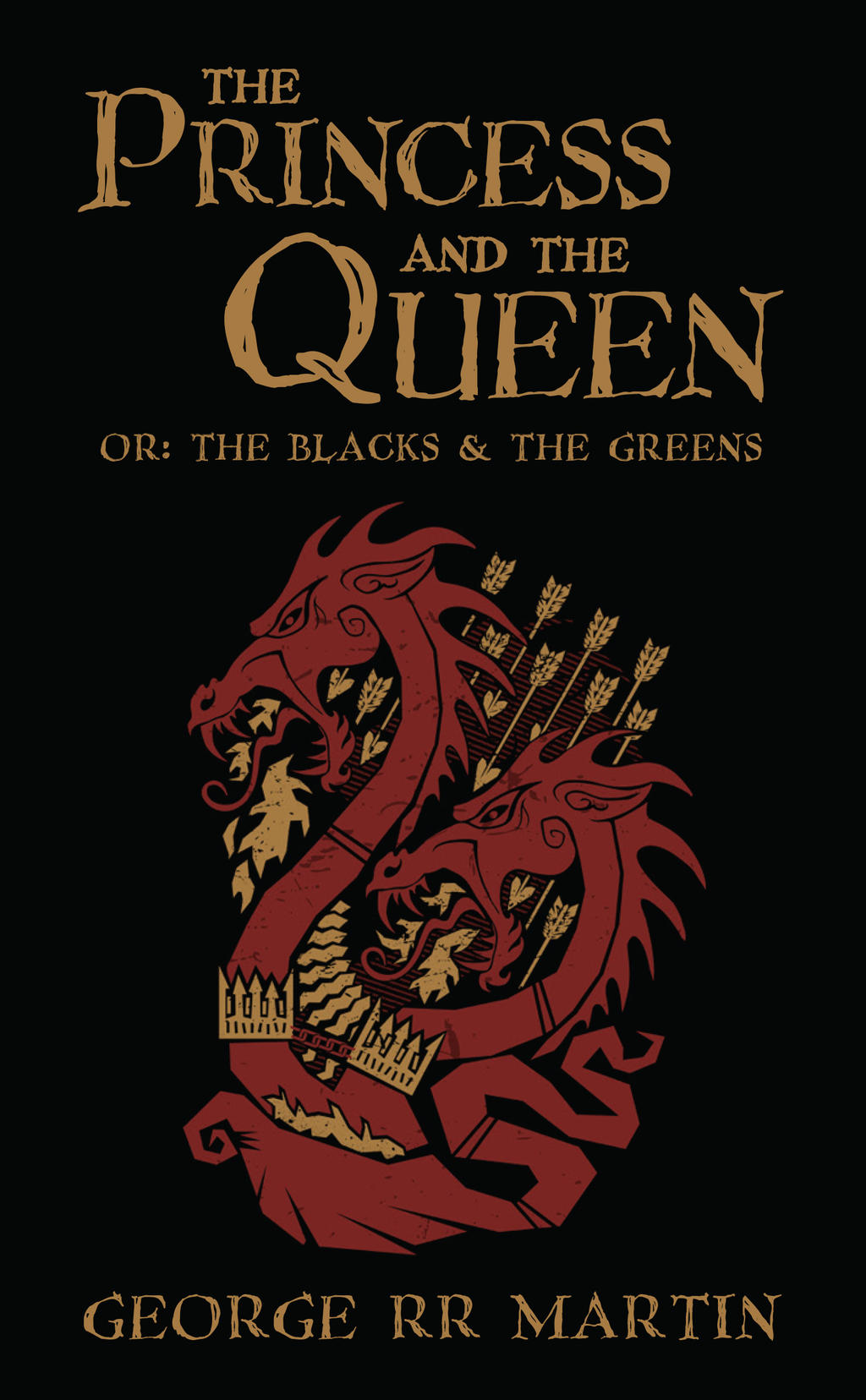 The Princess And The Queen Book Cover by nateblunt