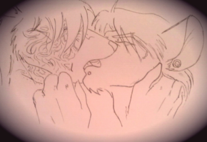 AU Sketch: Passionate Kiss