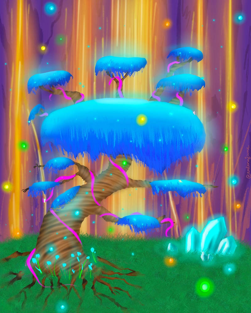 Fantasy Tree by Artenajune on DeviantArt