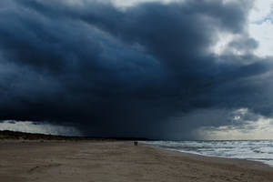 Rain moving to Ventspils