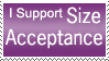 Size Acceptance Stamp by Bountiful