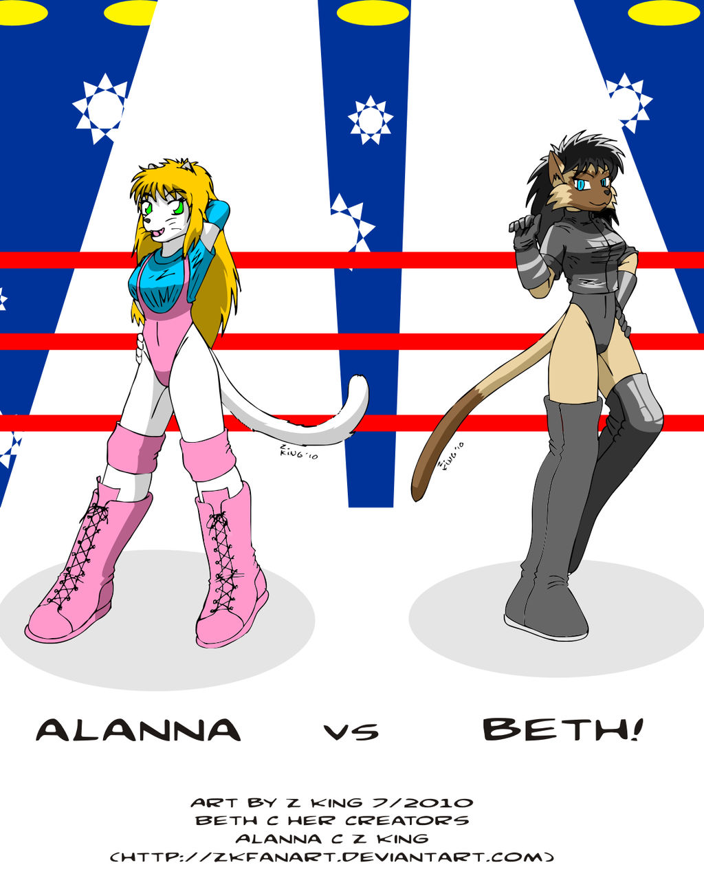 Wrestling kittygals 1