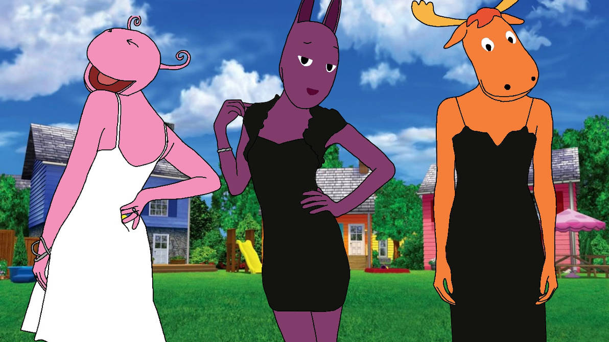 The Frontyardigans Uniqua, Austin and Tyrone by eyanphillips on DeviantArt