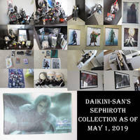 Daikini's Sephiroth Collection as of May 2019