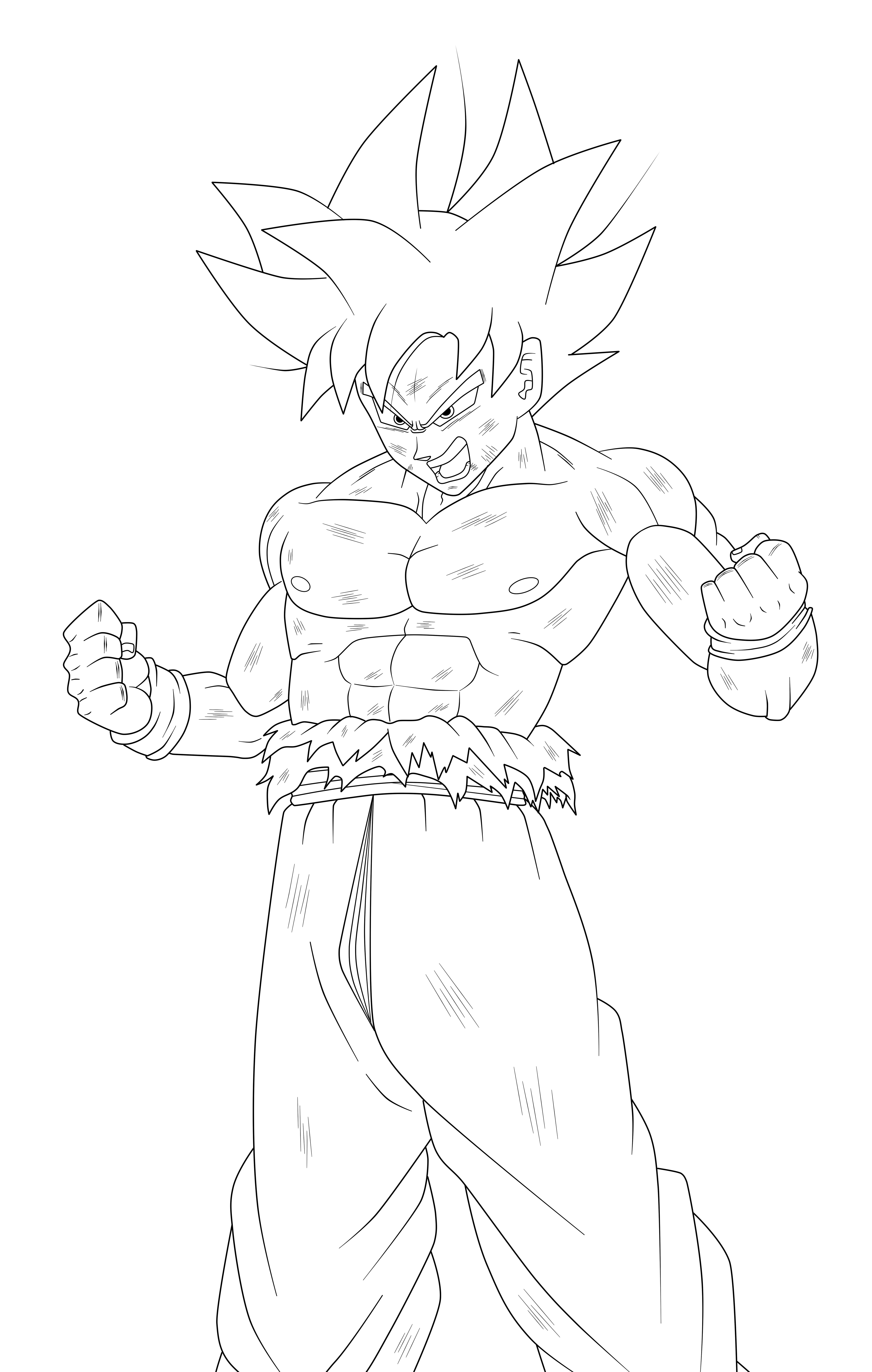 Goku Limit Breaker Lineart by HiroshiIanabaModder on DeviantArt Goku Limit Breaker Lineart by HiroshiIanabaModder on DeviantArt