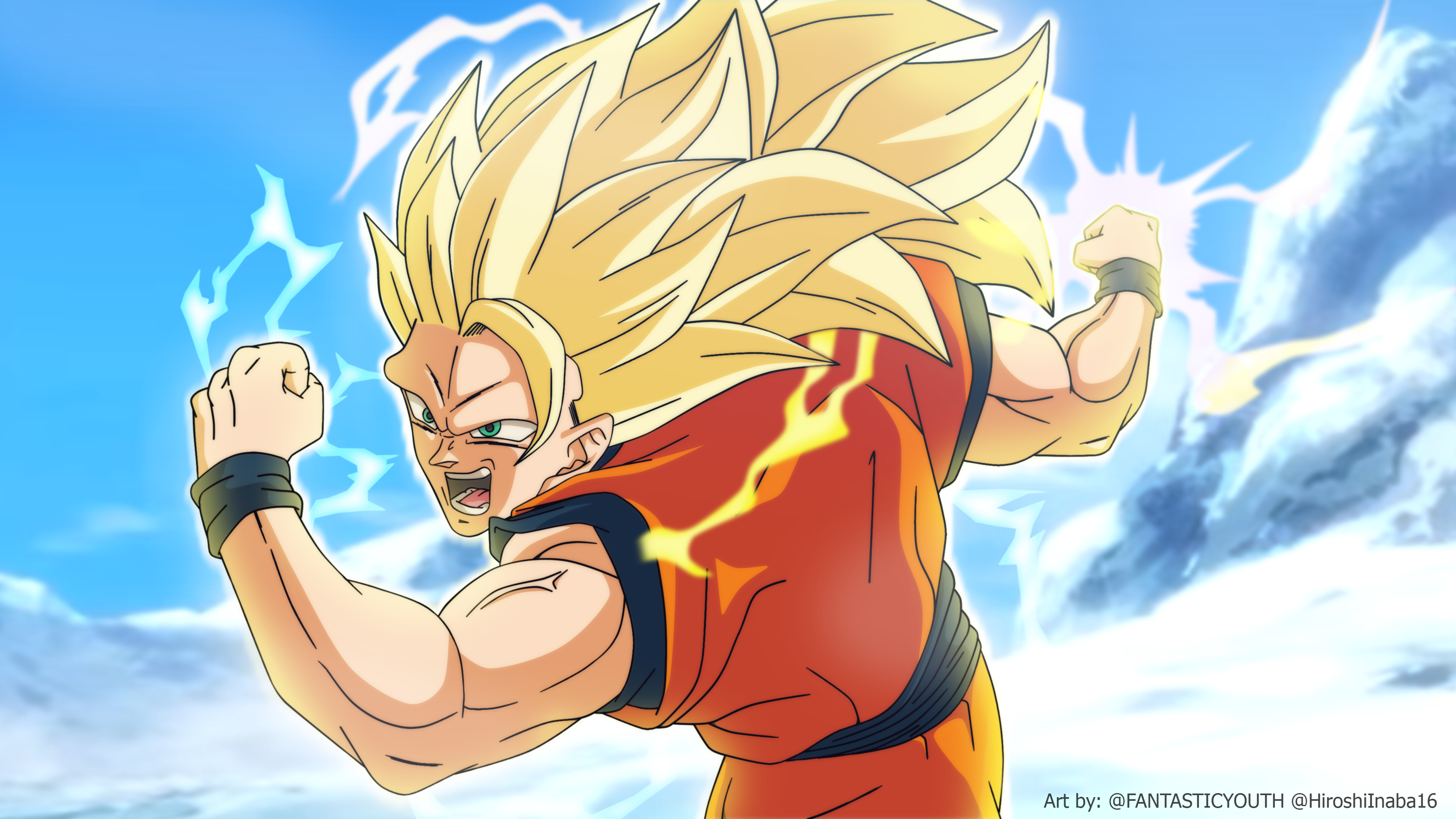 Son Goku Super Sayajin 3 by odairjr on DeviantArt