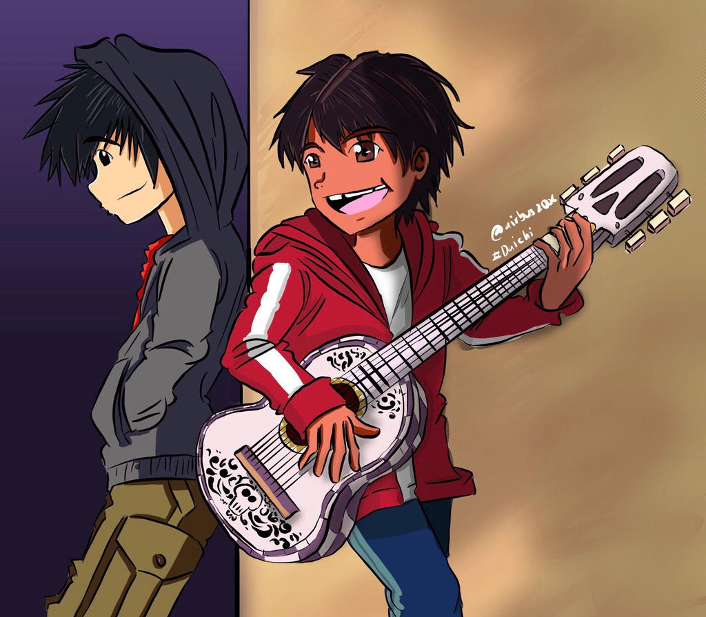 Miguel Rivera - Hiro Hamada by DaichiAirbus2006 on DeviantArt