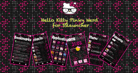 Hello Kitty pink Nerd SSlauncher