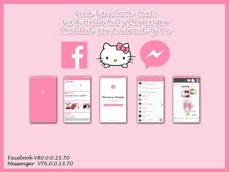 Hello Kitty Facebook & Messenger – Ladypinkilicious