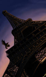 Eiffel tower - Sunset