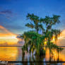 Lake-Istokpoga-Sunset-Over-Lake-Placid-Florida