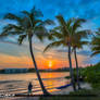 Jupiter-Island-Sunset-along-Waterway-with-Coconut-