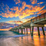 Juno-Beach-Pier-Sunrise-Vertical-Rich-Wave-Flow