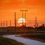 Sunset-20-Mile-Bend-Electric-Poles-at-Wellington-P