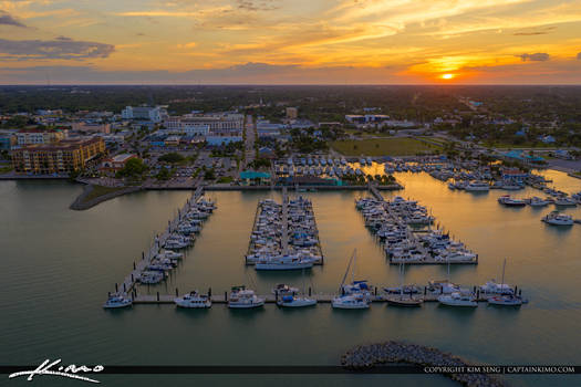 Sunset-Fort-Piercce-Marina-Sunrise-City-Florida
