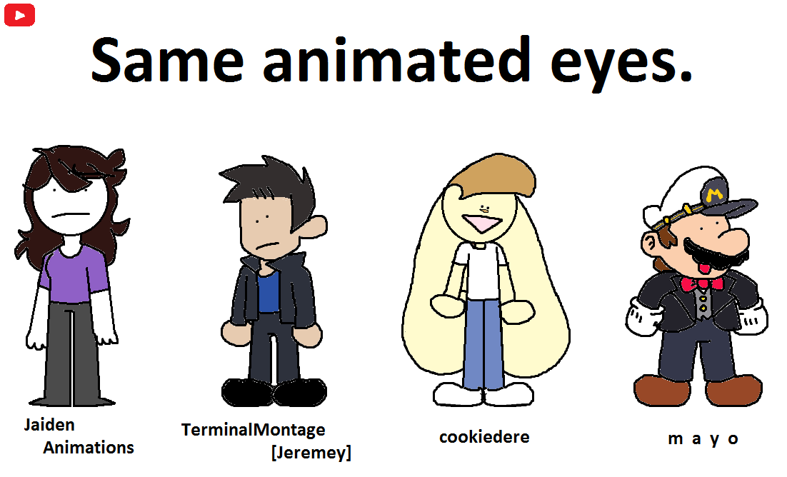 For Jaiden Animations: Same animated eyes. by AlexThomastheToon on DeviantArt For Jaiden Animations: Same animated eyes. by AlexThomastheToon on DeviantArt