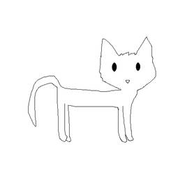 Free Cat Lineart!