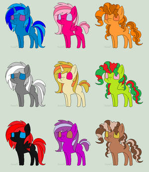 Chibi Pony Adopts! CLOSED