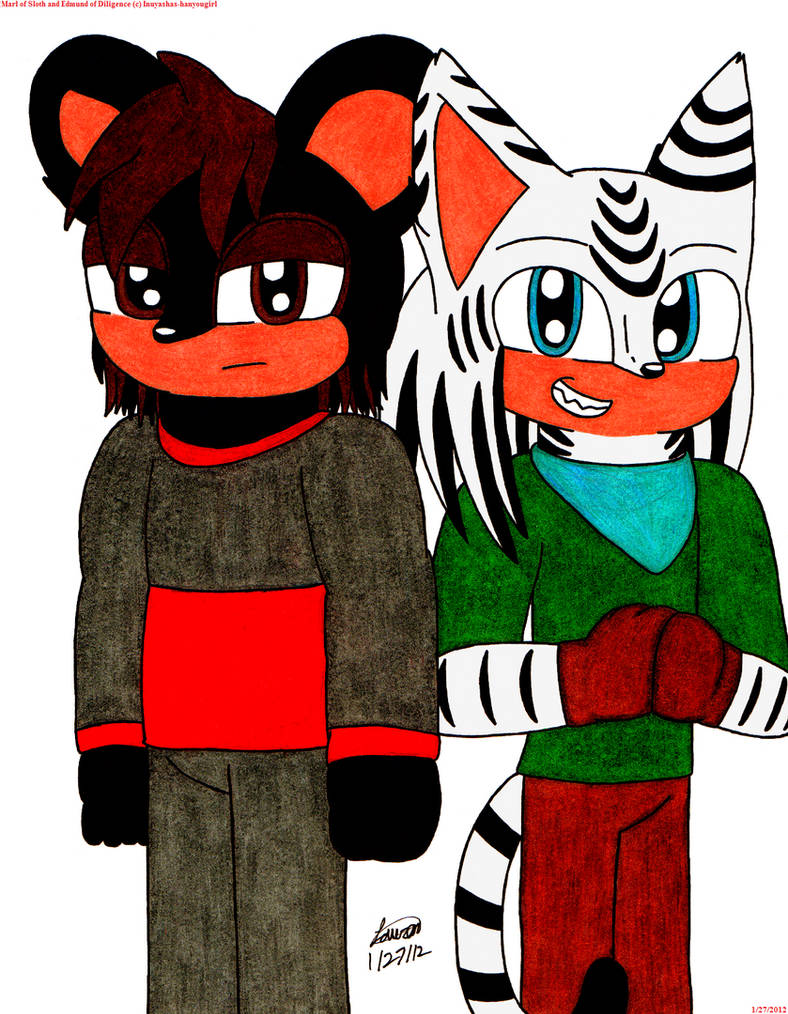 Sloth and Diligence by ReverseTheEclipse on DeviantArt